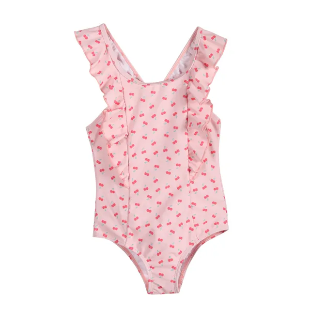 Stokomani Mode maillot bain 1 pièce rose fille enfant