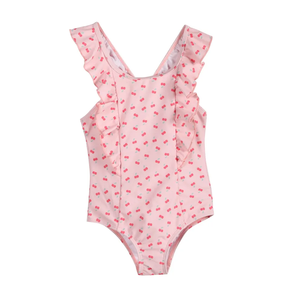 Stokomani Mode maillot bain 1 pièce rose fille enfant