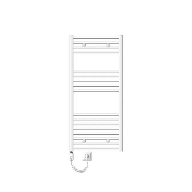 ECD Germany Heizungen radiateur sèche-serviettes 600x1200 blanc 900W