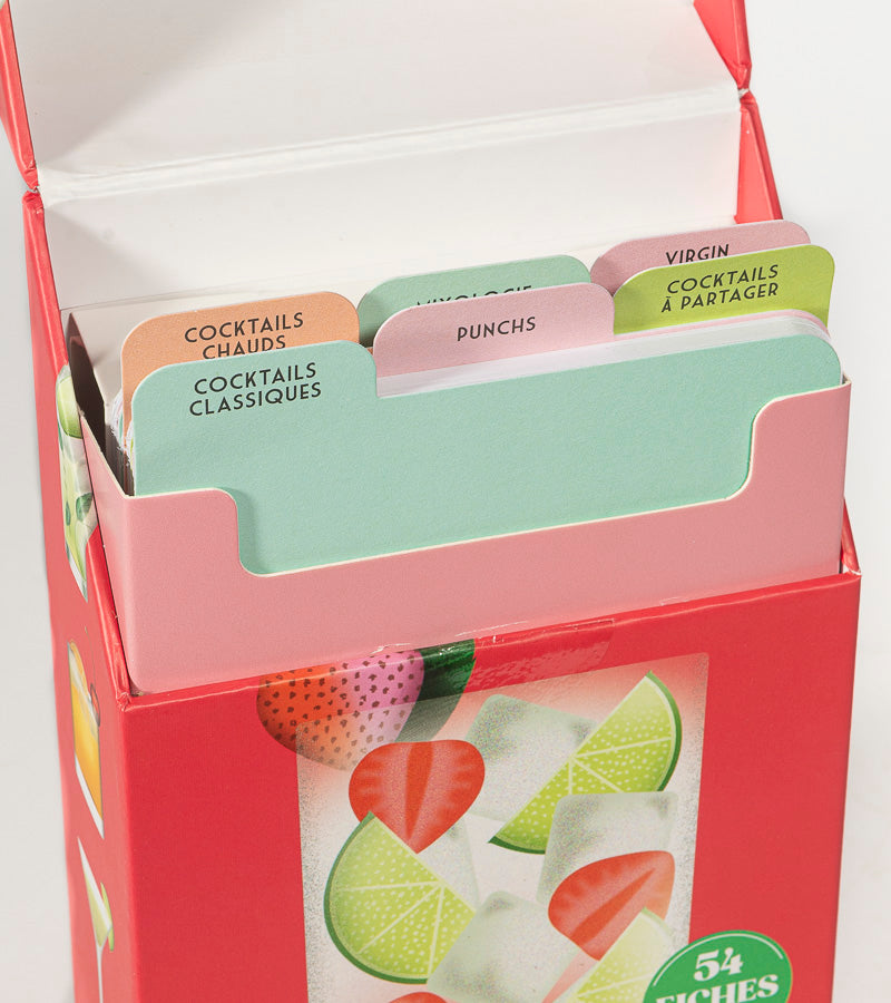L'avant gardiste Cooking Box Cocktails fiches recettes apéro