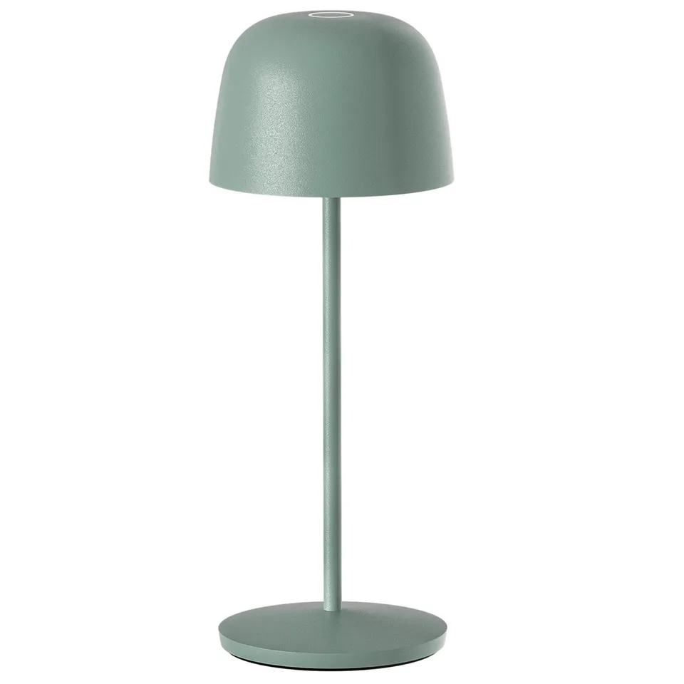 Red Deco Lampe sans fil SOPHIA OLIVE tactile H28cm verte