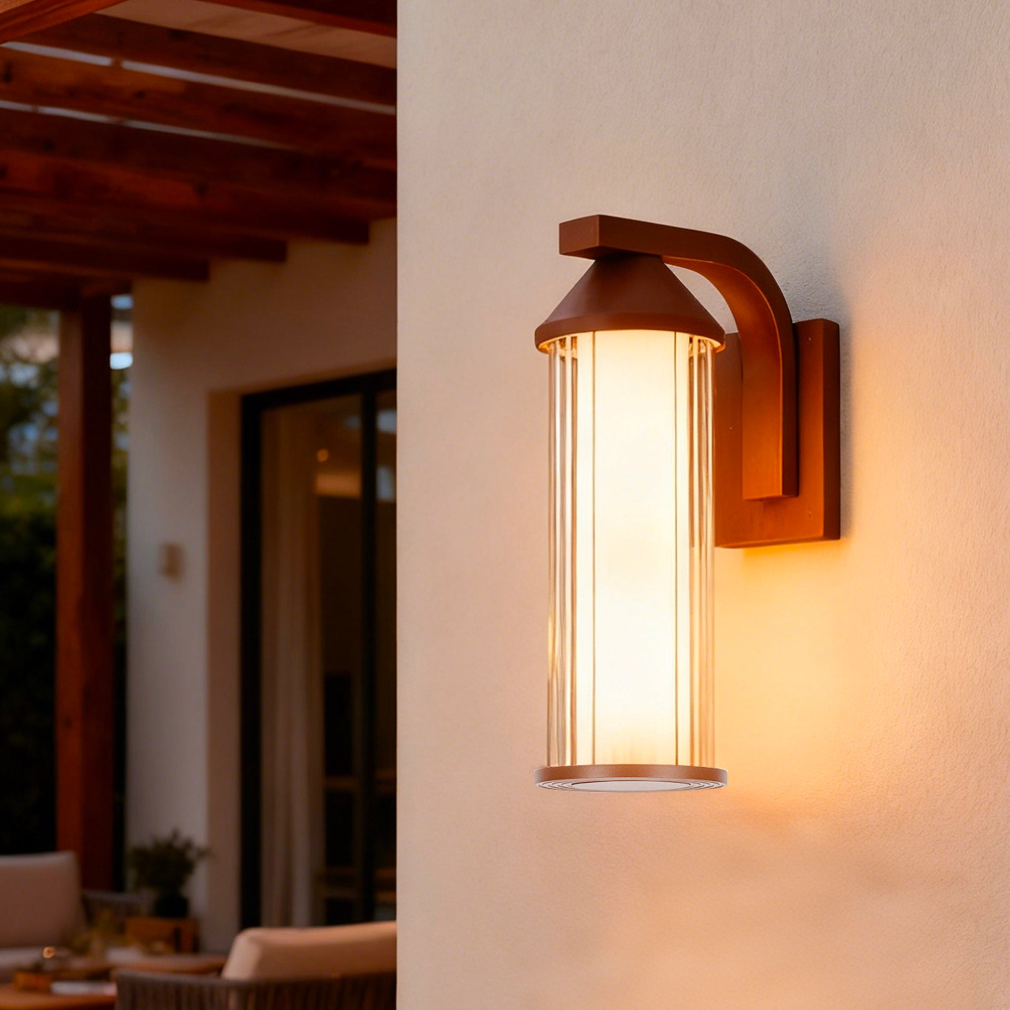 Red Deco Brisa H26cm Applique murale extérieur corten LED