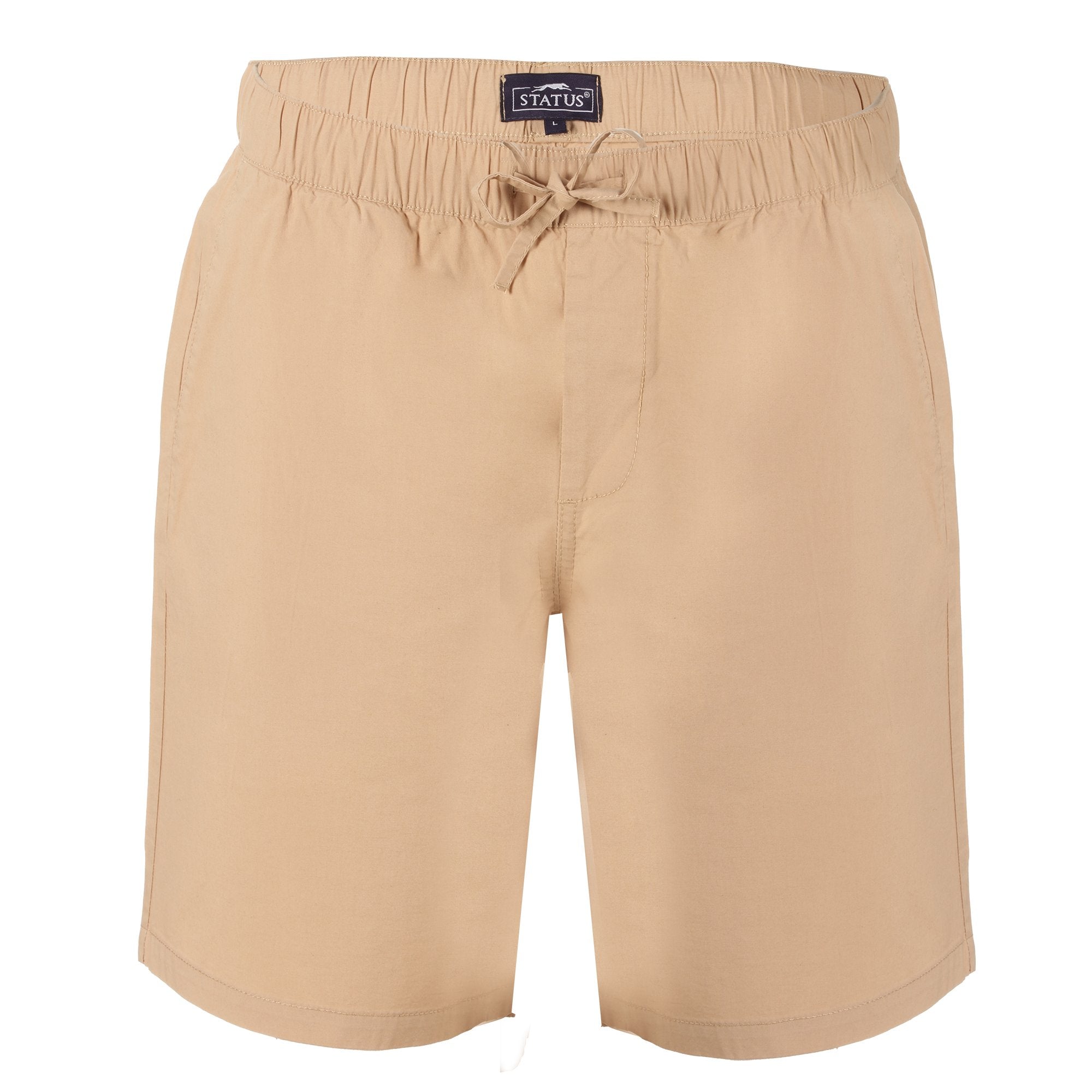 Stokomani Mode bermuda popeline beige homme S-XXL