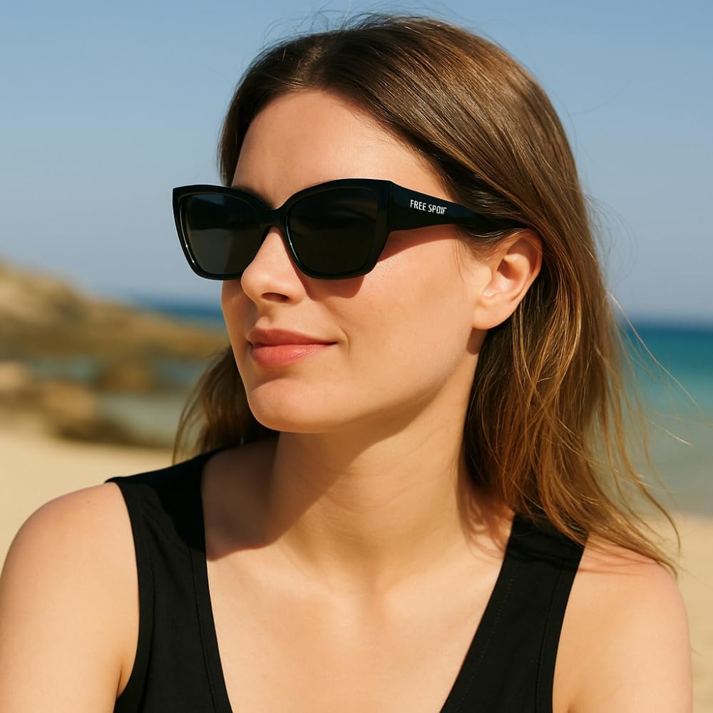 Shop-Story Free Spirit Lunettes soleil butterfly noir femme cat.3