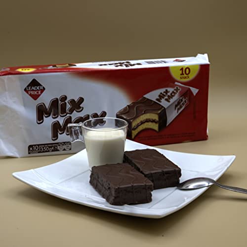 Leader Price Gâteaux Mix Max au chocolat 350g