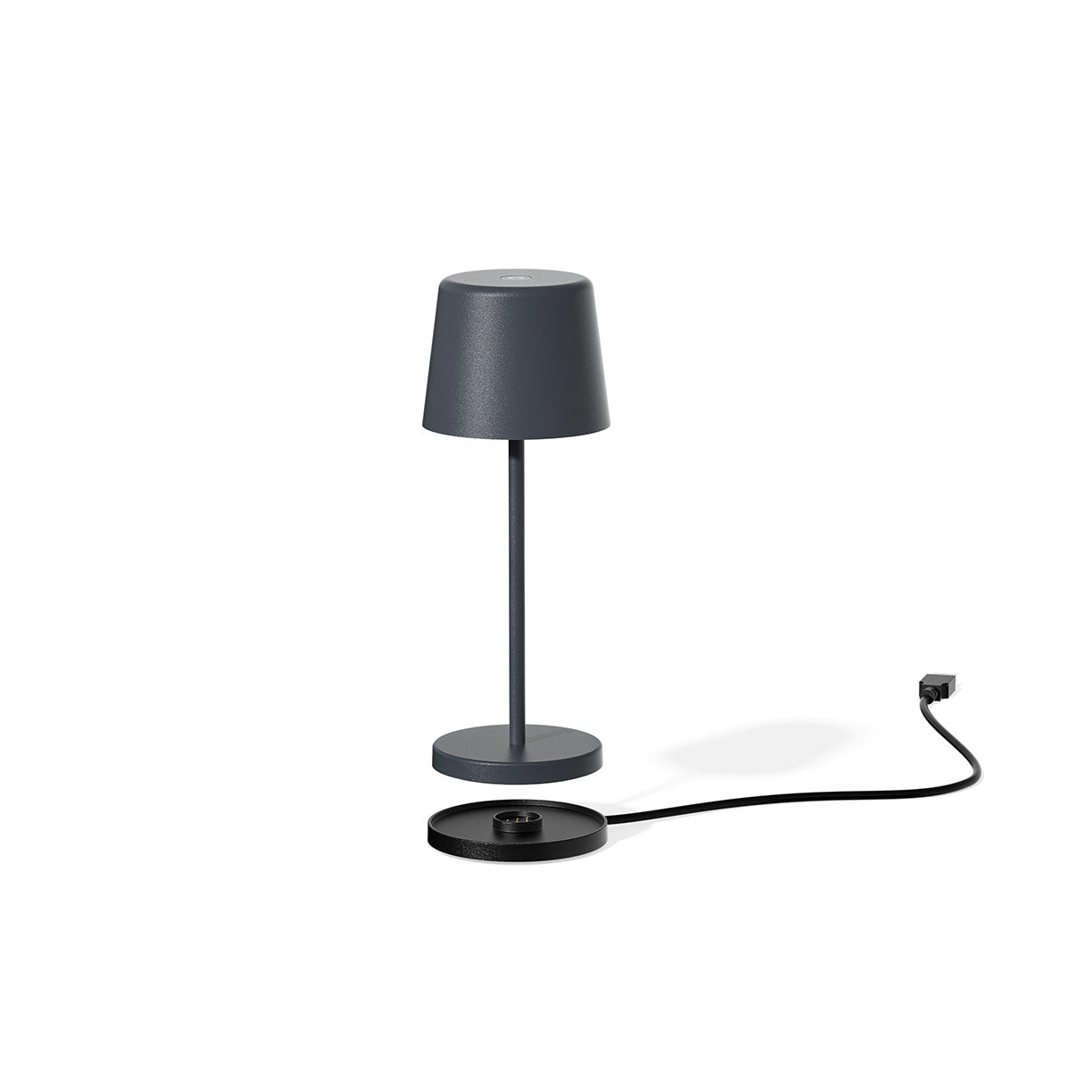 Red Deco Kelly Mini Rock lampe sans fil blanc H22cm dimmable