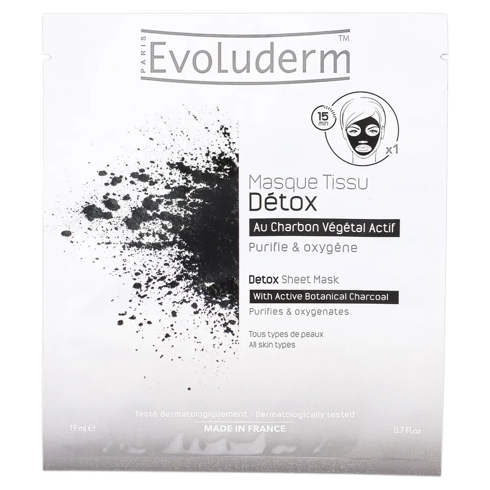 Stokomani Beauté masque visage charbon végétal actif détox