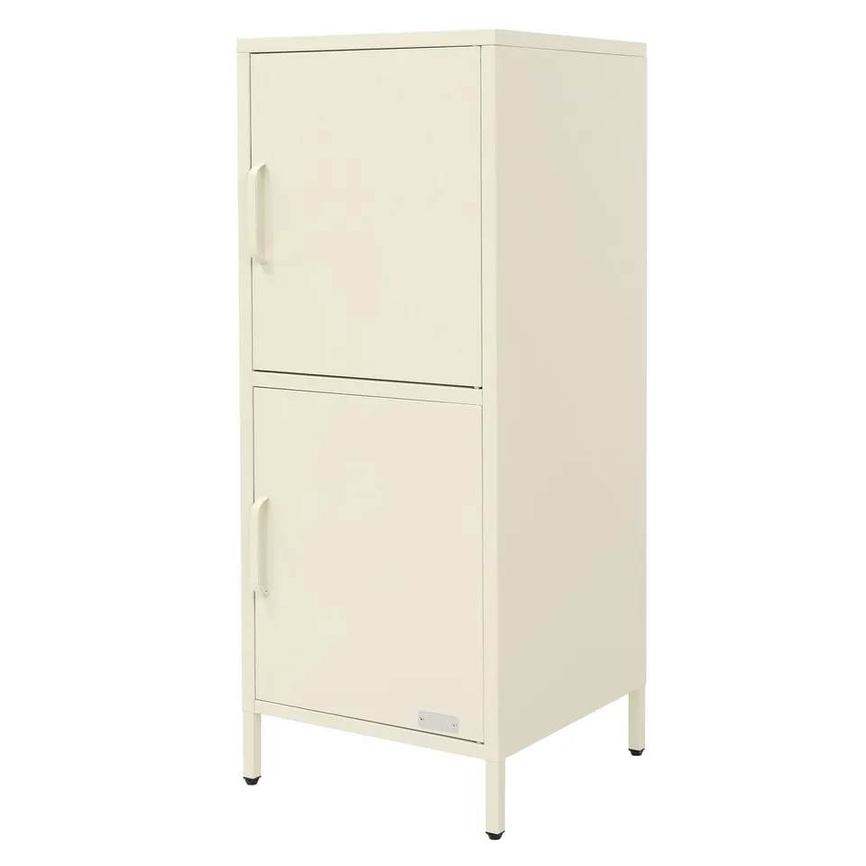 ECD Germany ML-Design armoire métal 2 portes 40x101,5x40 cm