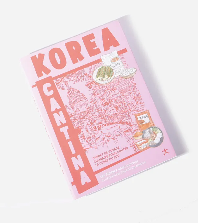 L'avant gardiste Livres & Papeterie Korea Cantina livre cuisine coréenne