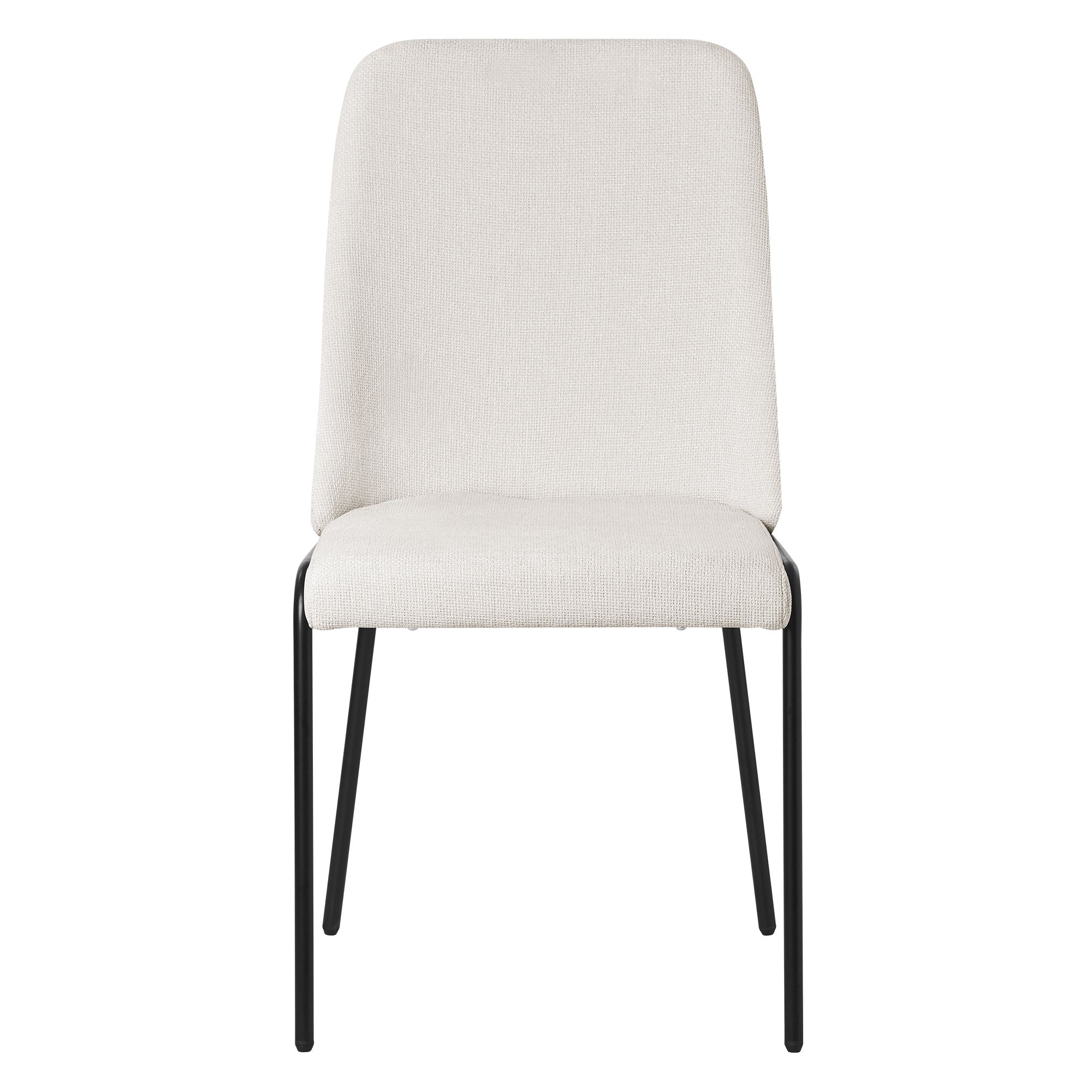 ECD Germany Möbel chaise salle à manger anthracite lot 2 dossier haut