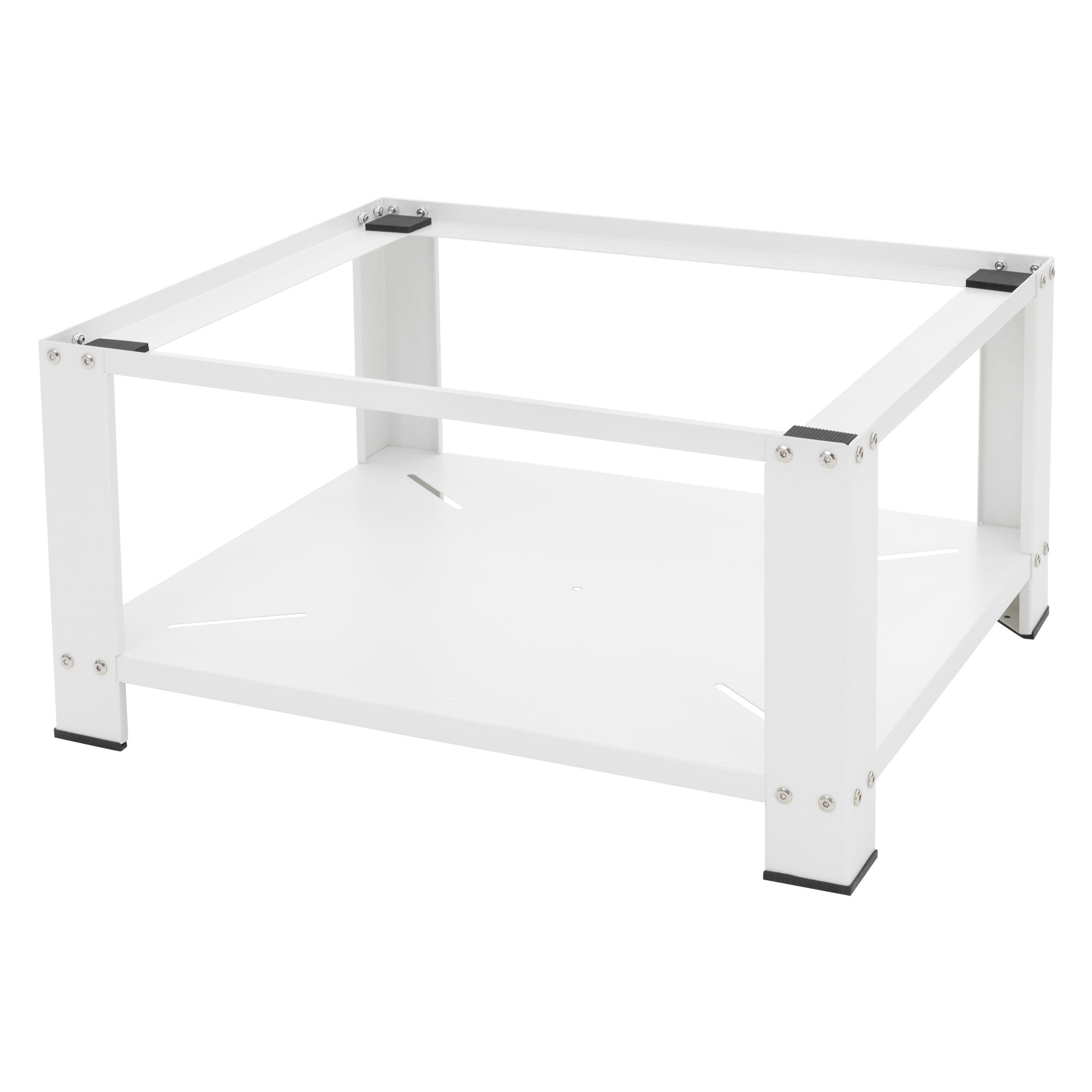 ECD Germany socle lave-linge acier avec rangement 63x54x32 cm