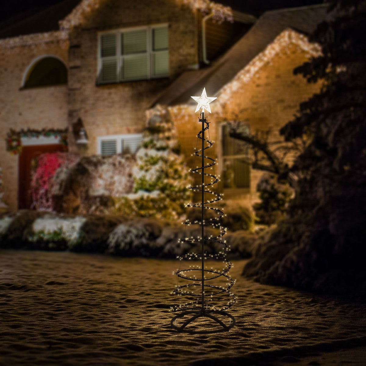ECD Germany Haus & Wohnen sapin Noël LED 180 cm 640 LED