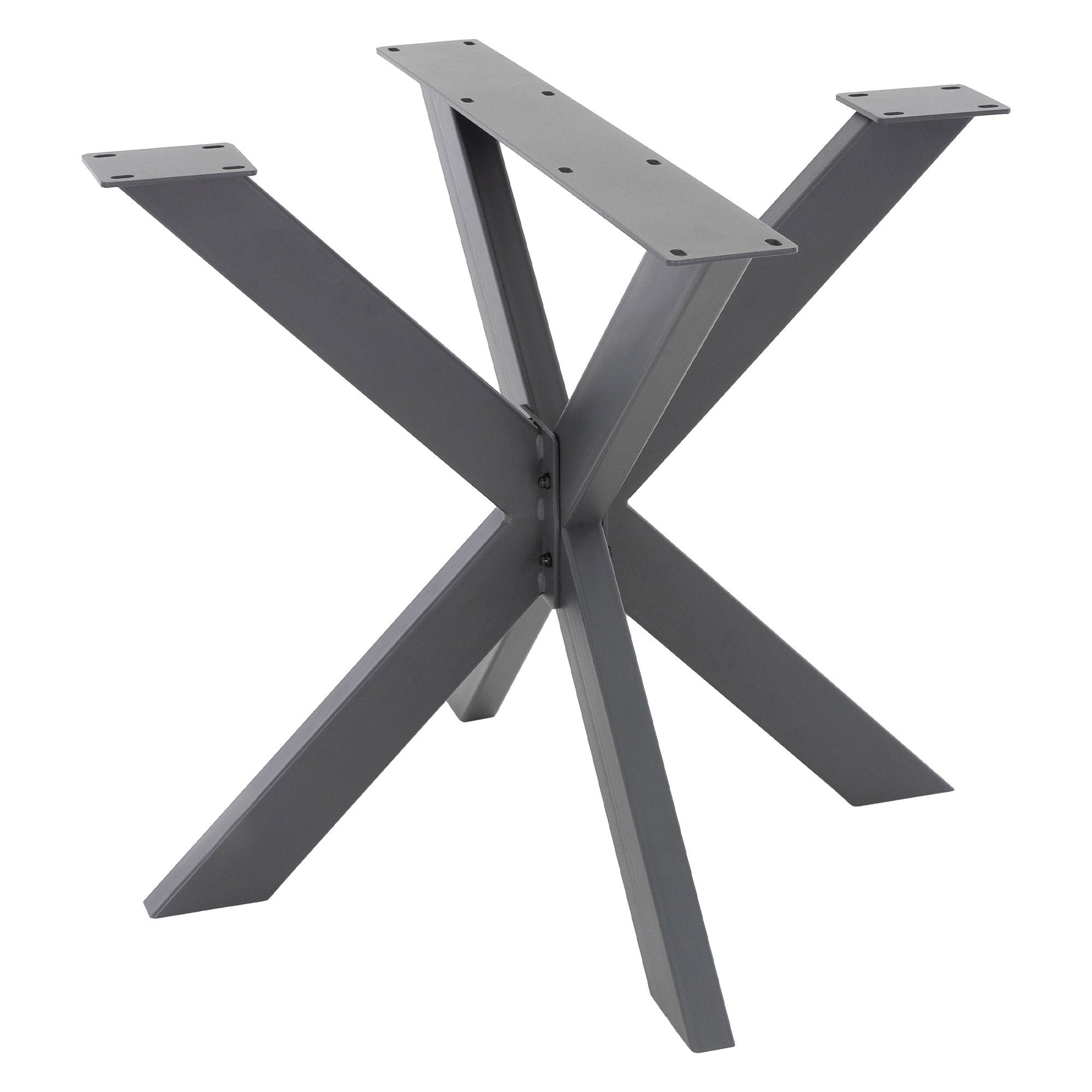 ML-Design pied table acier noir XX 150x78x71 cm 150 kg