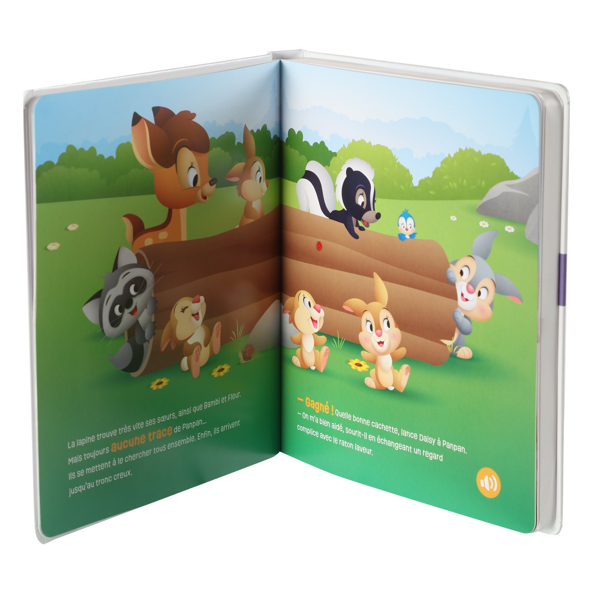 Disney Baby J écoute et je lis livre sonore 24 pages
