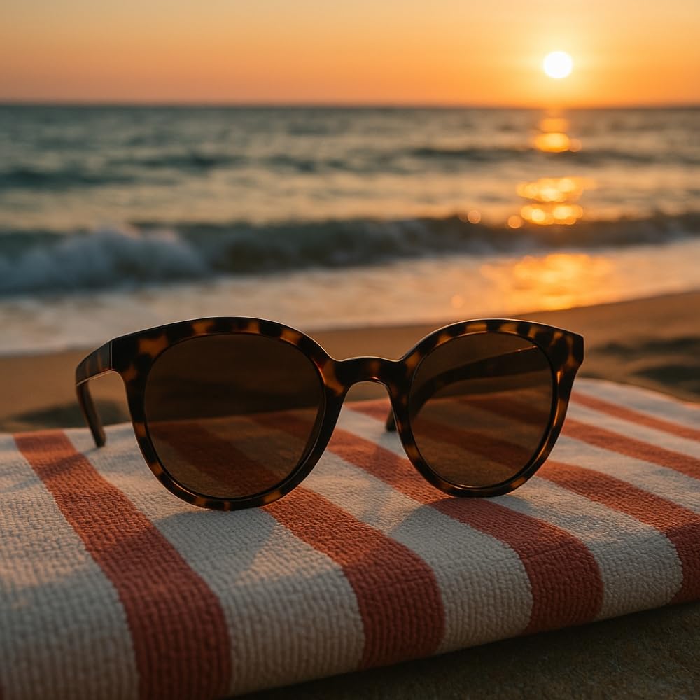 Shop-Story Surfrider Lunettes soleil femme oeil de chat écaille