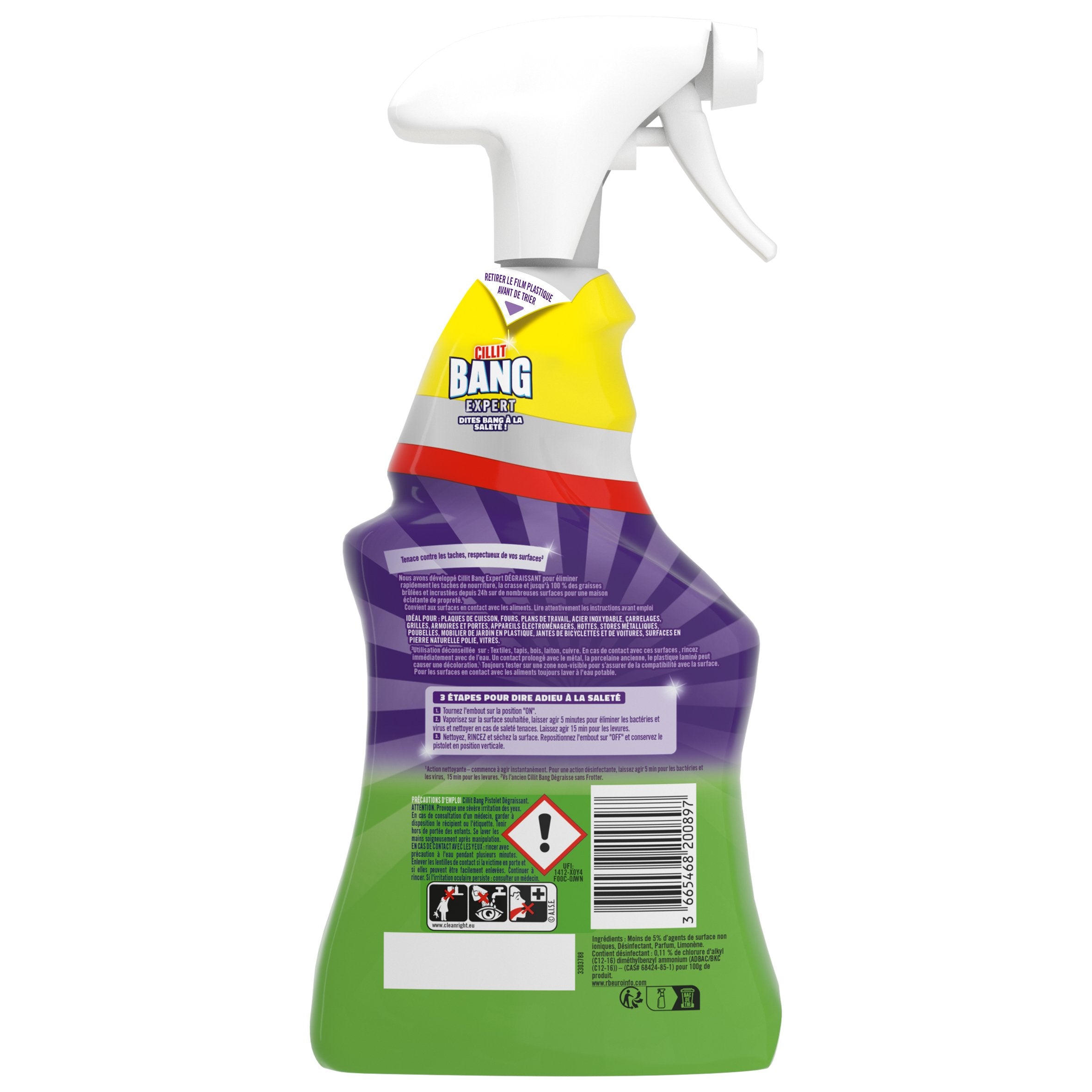 Stokomani Maison Pistolet nettoyant expert dégraissant cuisine
