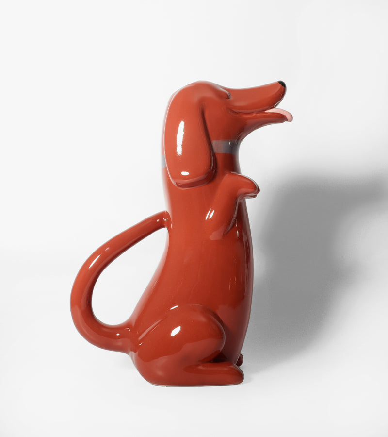 L'avant gardiste carafe teckel vase verre table fun