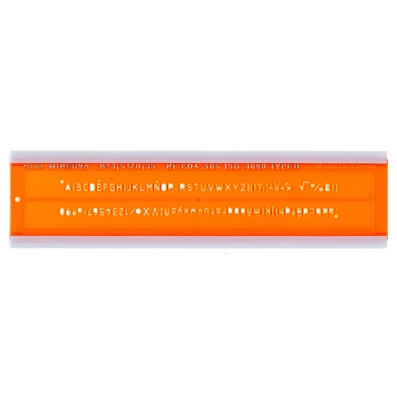 Safe Tool Trace-lettres ISO 3,5 mm pochoir