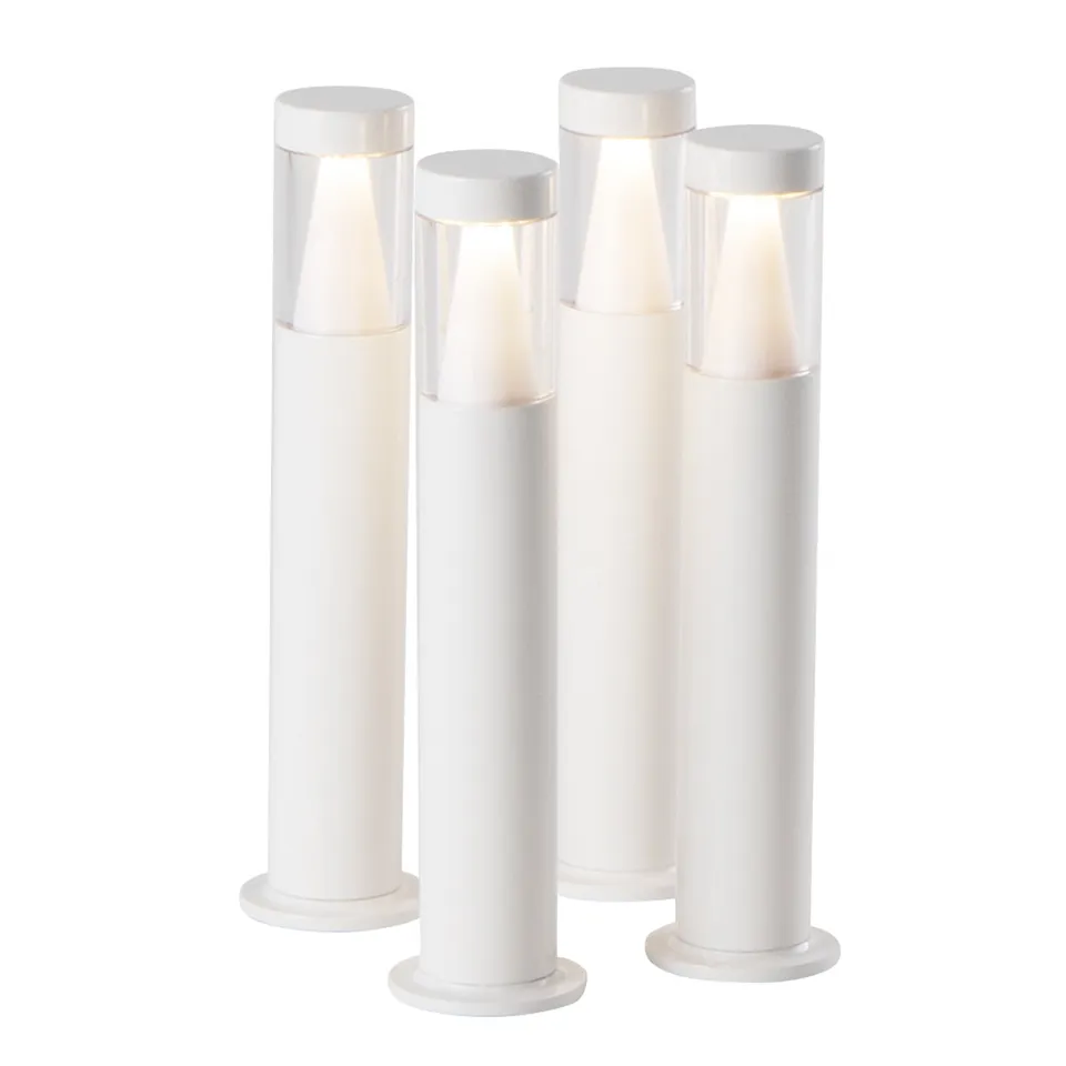 Red Deco Stick White H19cm mini lampe sans fil lot de 4 tactile