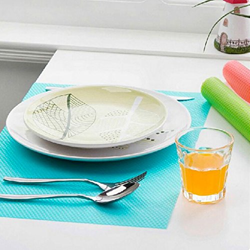 Shop-Story Maison Lot 3 Tapis Fraîcheur Frigo Anti-bactérien