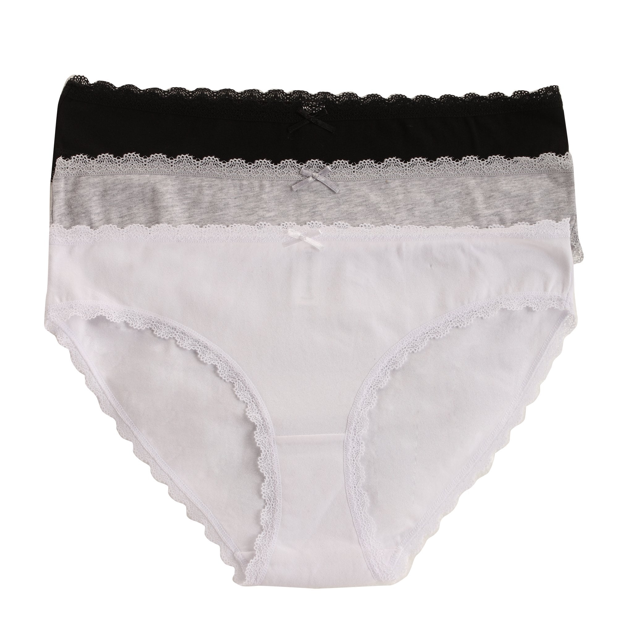 Stokomani Mode lot 3 culottes unies multicolore dentelle taille L