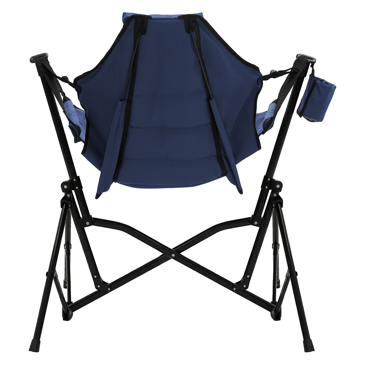 ECD Germany Sport & Freizeit chaise camping bleue avec porte-gobelet