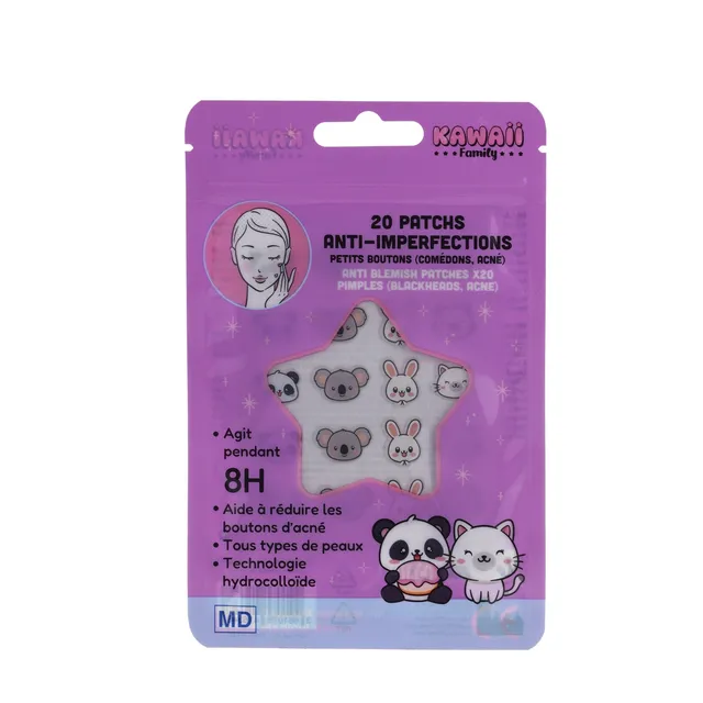 Stokomani 20 patchs anti-imperfection bouton discrets