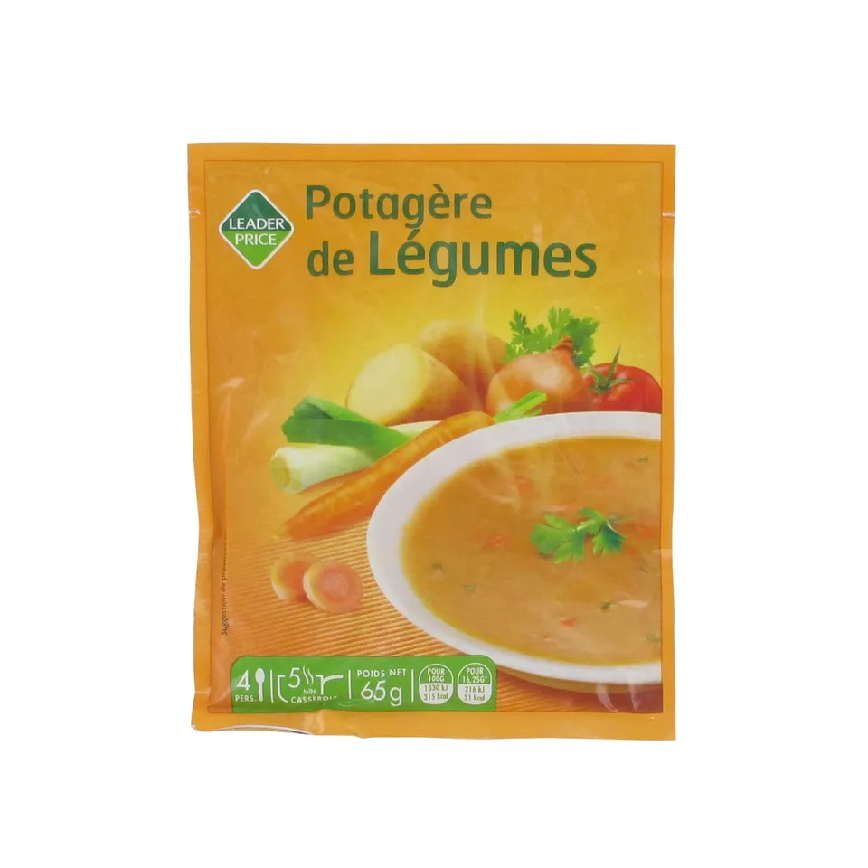 Leader Price Potagère de légumes 65g