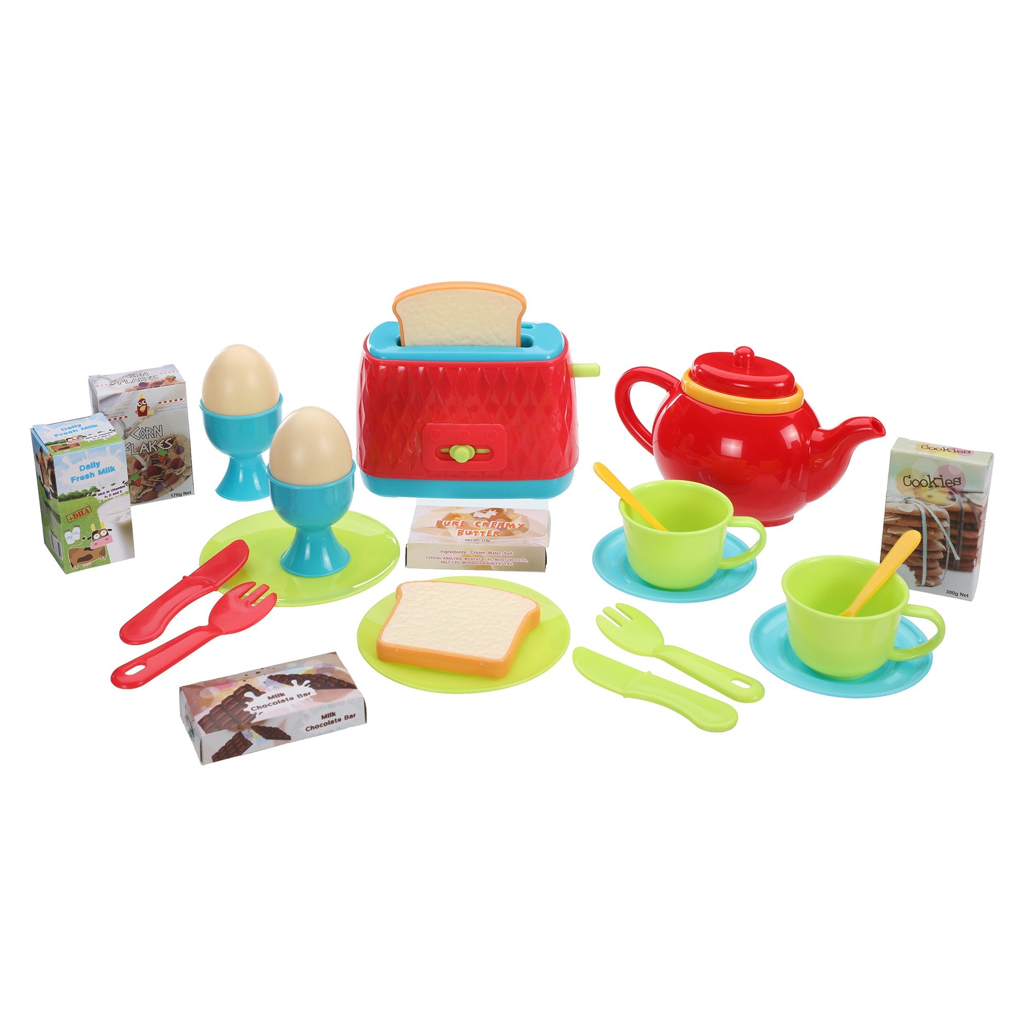 Stokomani Jeux Set petit-déjeuner 27 accessoires 2-4 ans
