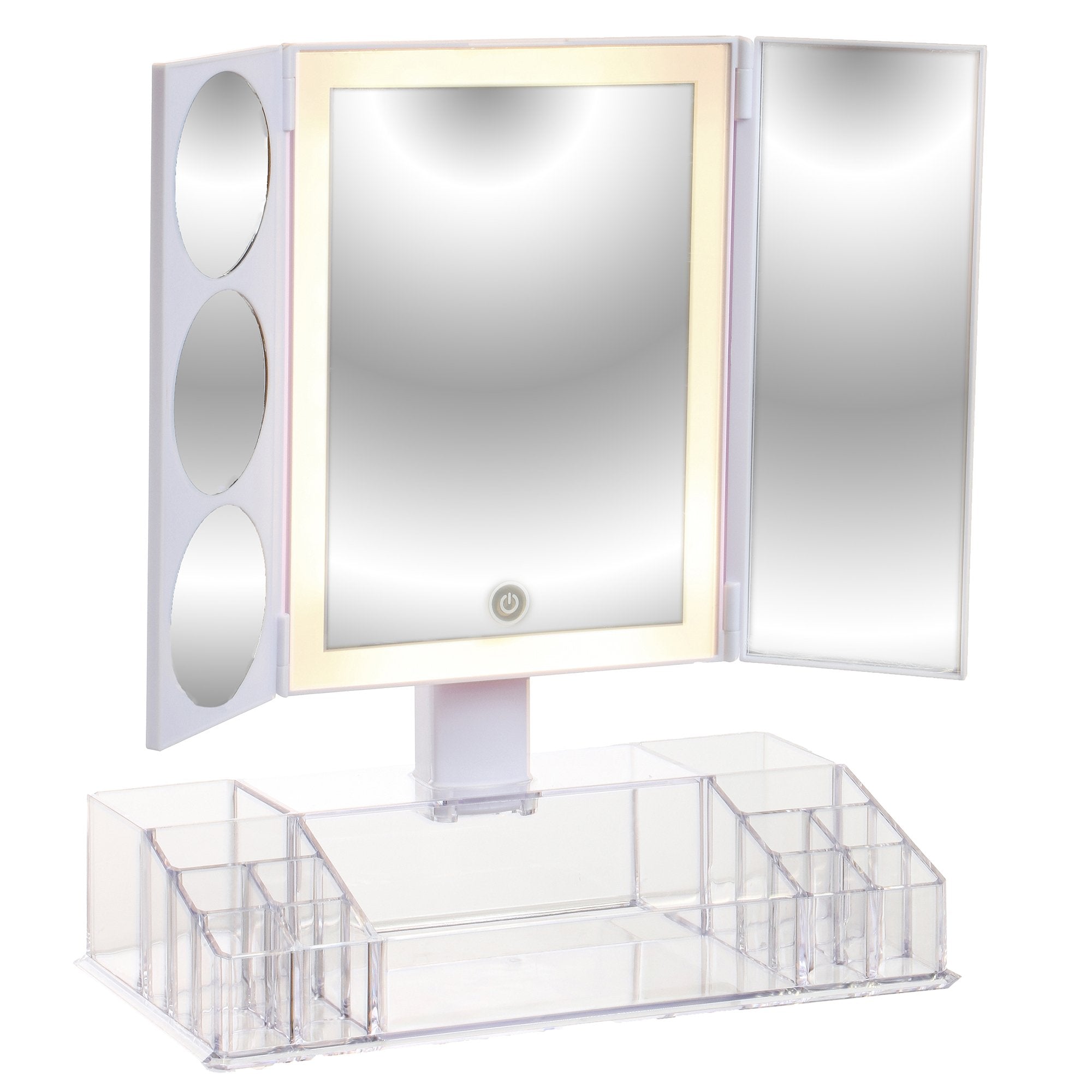 Stokomani Beauté miroir maquillage LED rangement