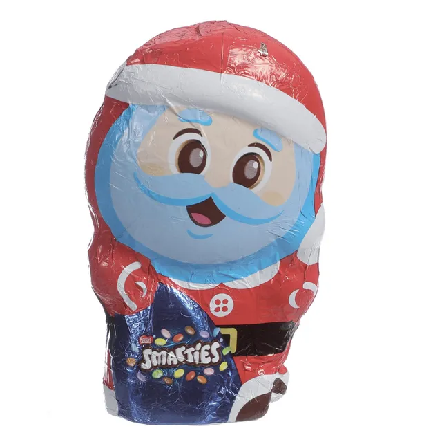 Smarties Père Noël chocolat au lait à offrir