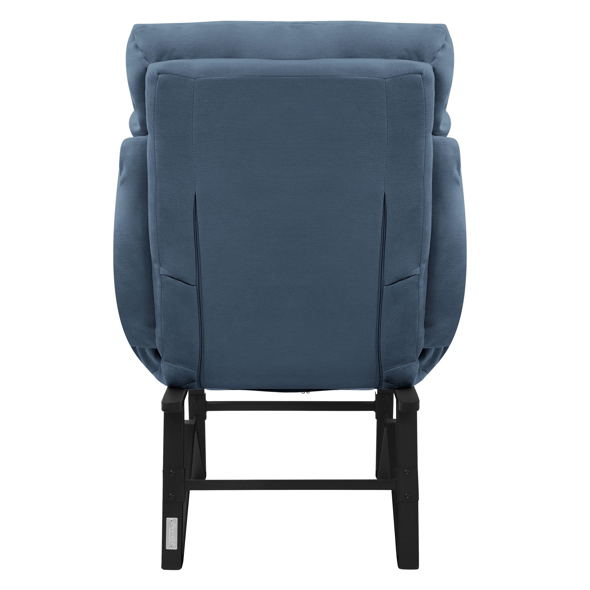 ECD Germany fauteuil relaxation lin bleu dossier réglable