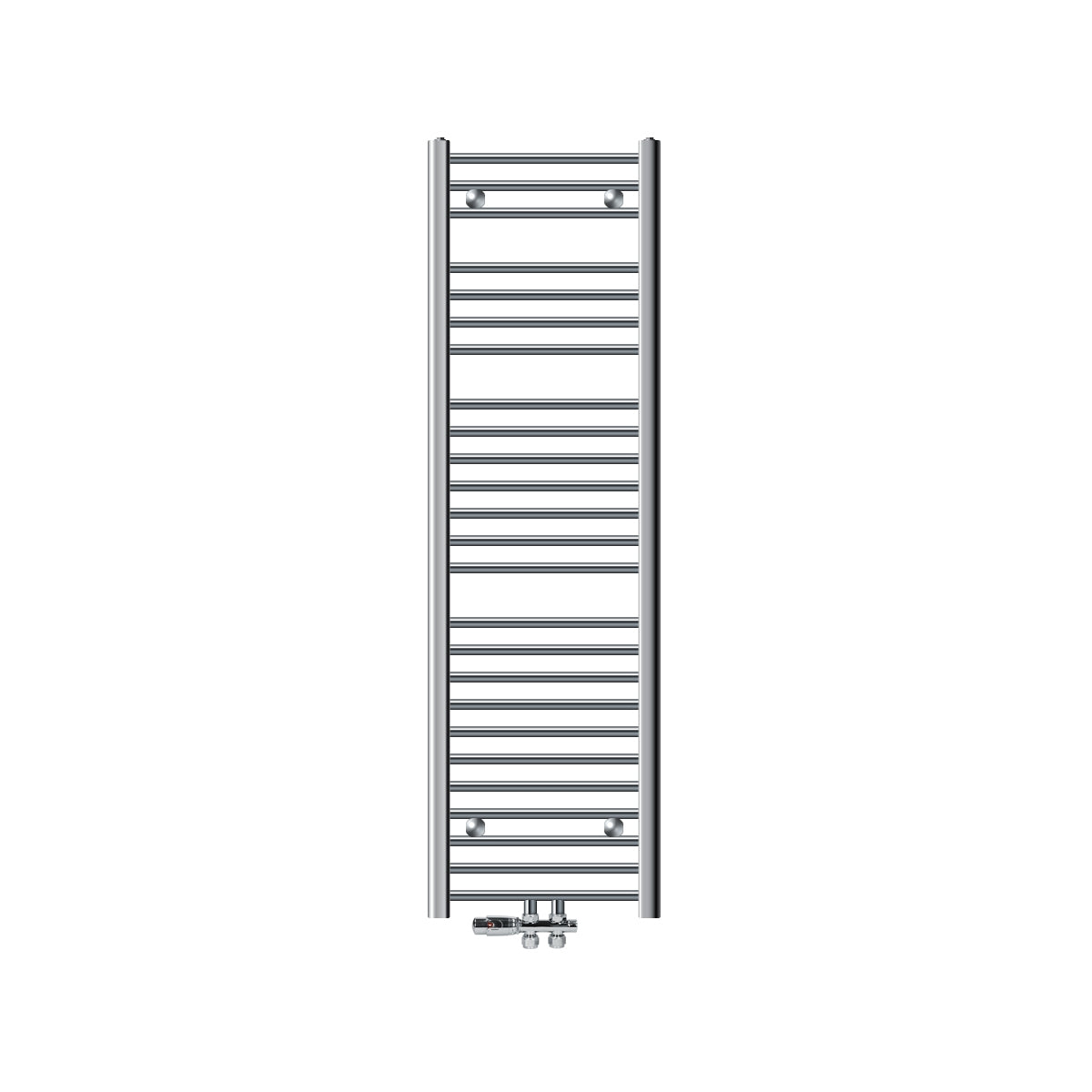 ECD Germany Sahara sèche-serviettes chromé courbé 400x1500 mm