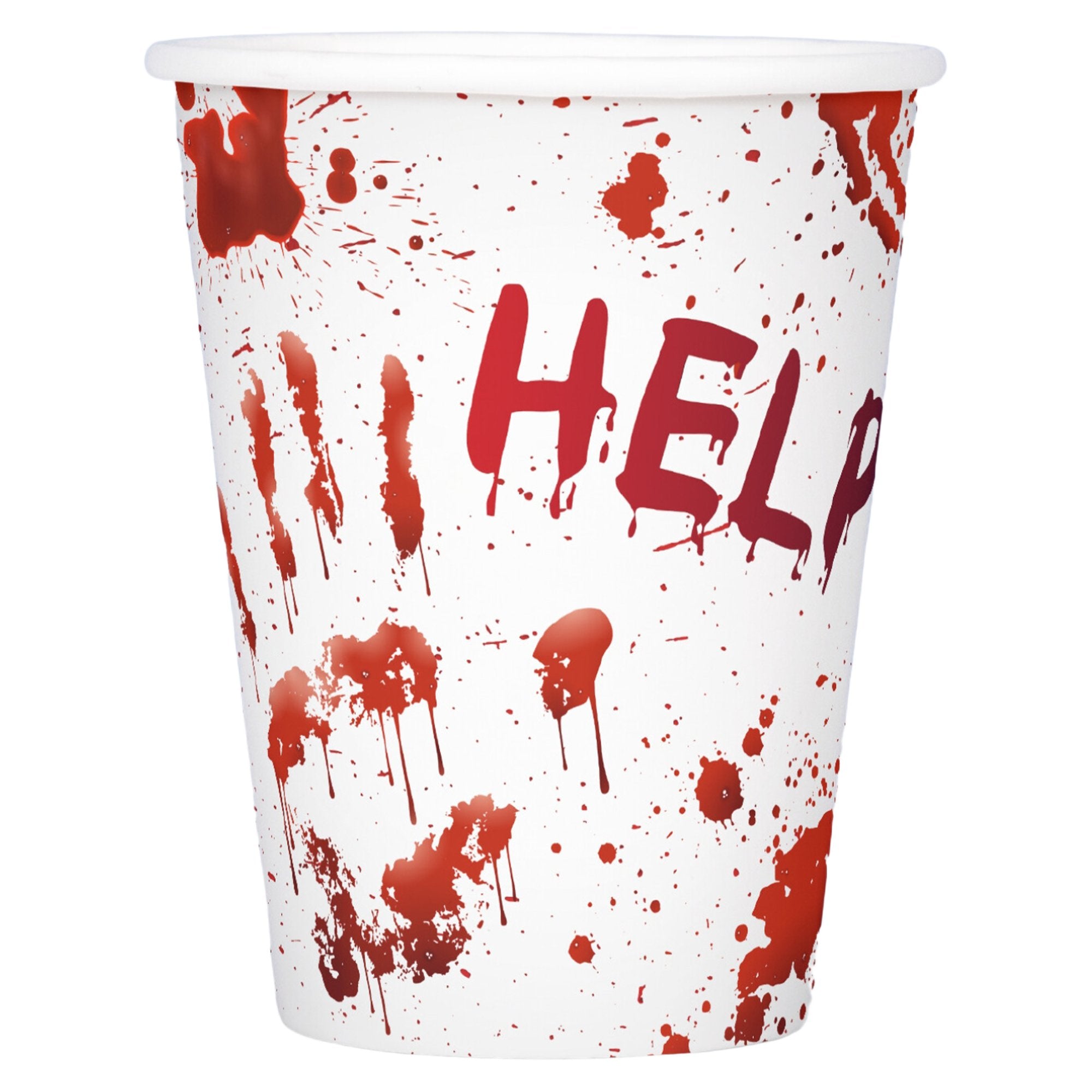 Stokomani Maison gobelets carton Help 25cl lot 10 Halloween