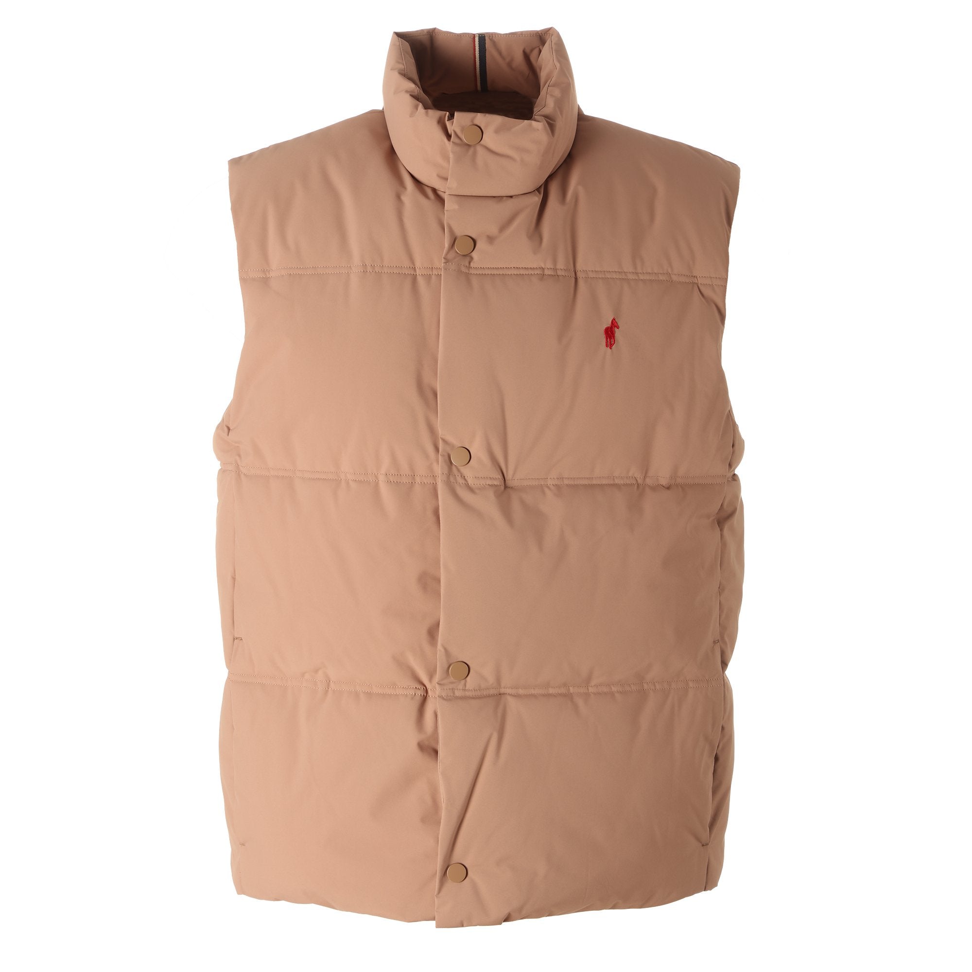 Stokomani doudoune sans-manche beige homme