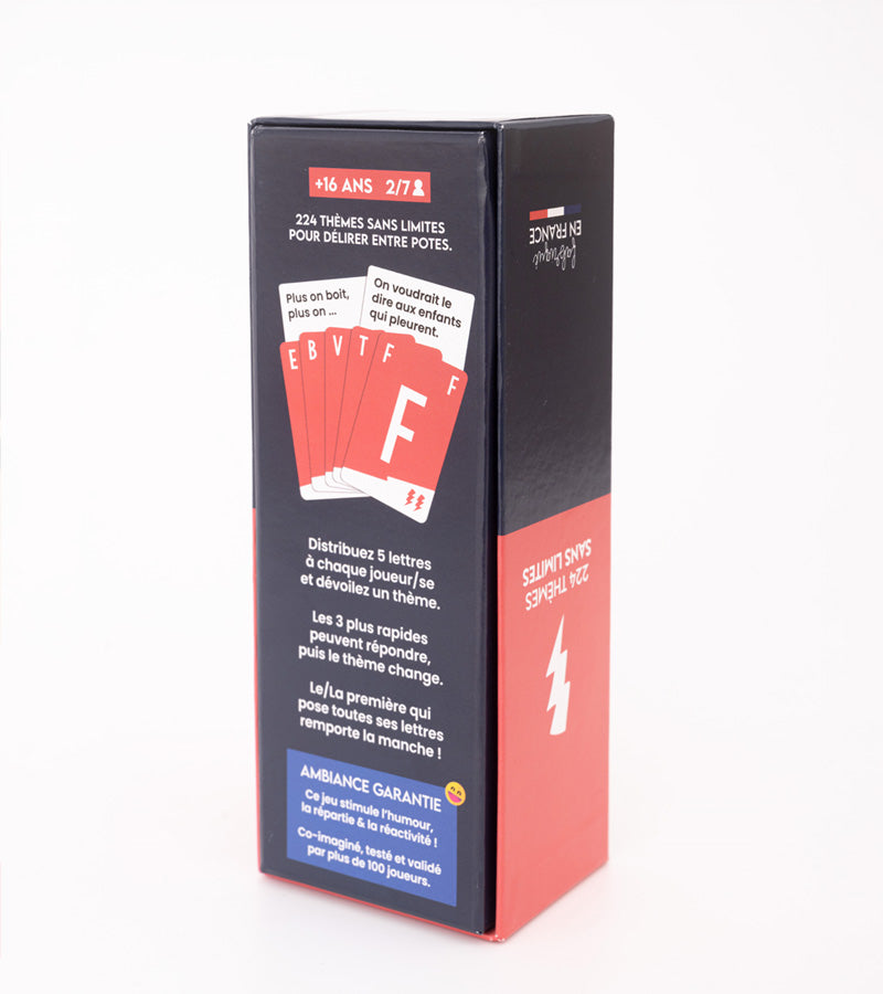 L'avant gardiste Speedbac jeu ambiance version classique