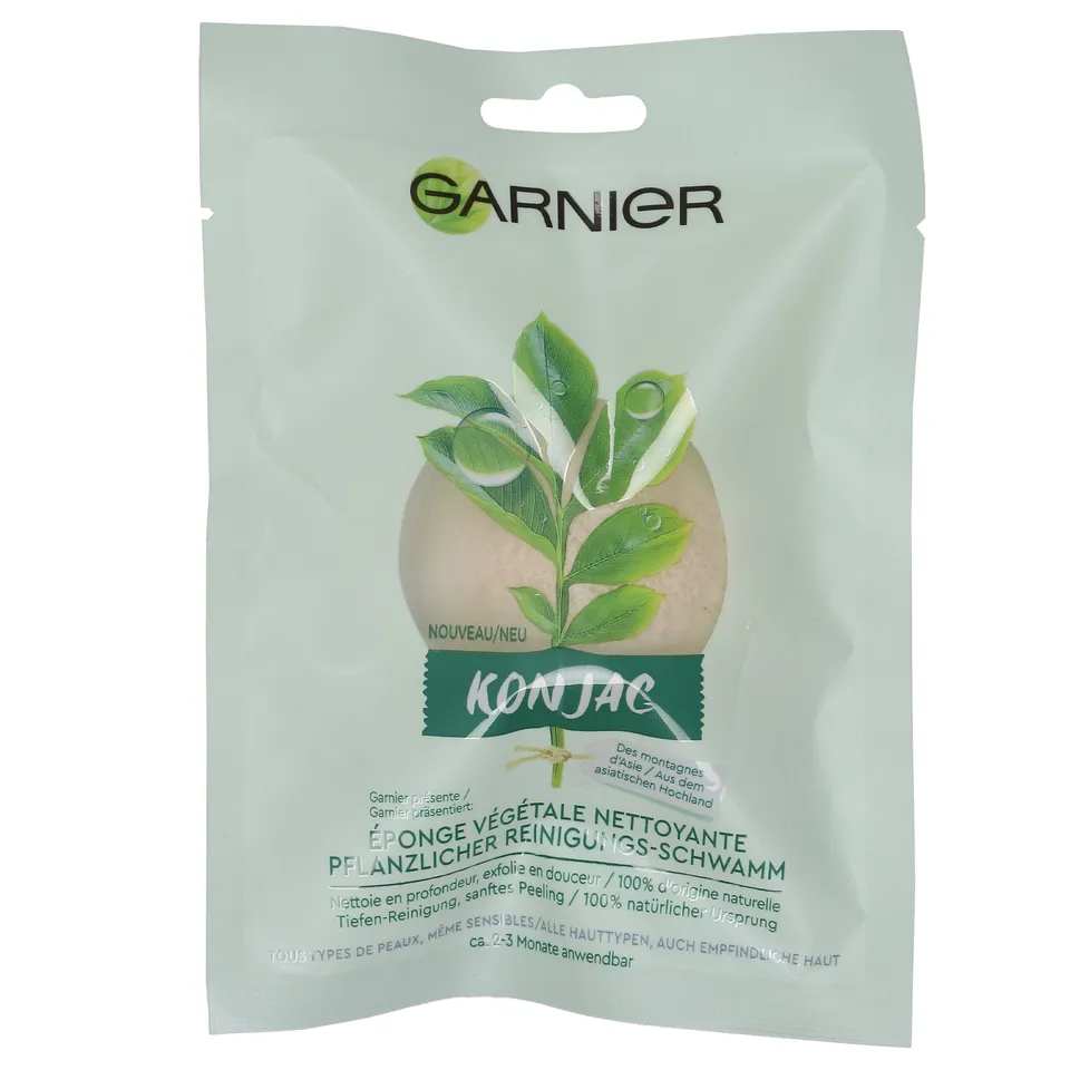 Stokomani Eponge Konjac nettoyante visage naturelle bio