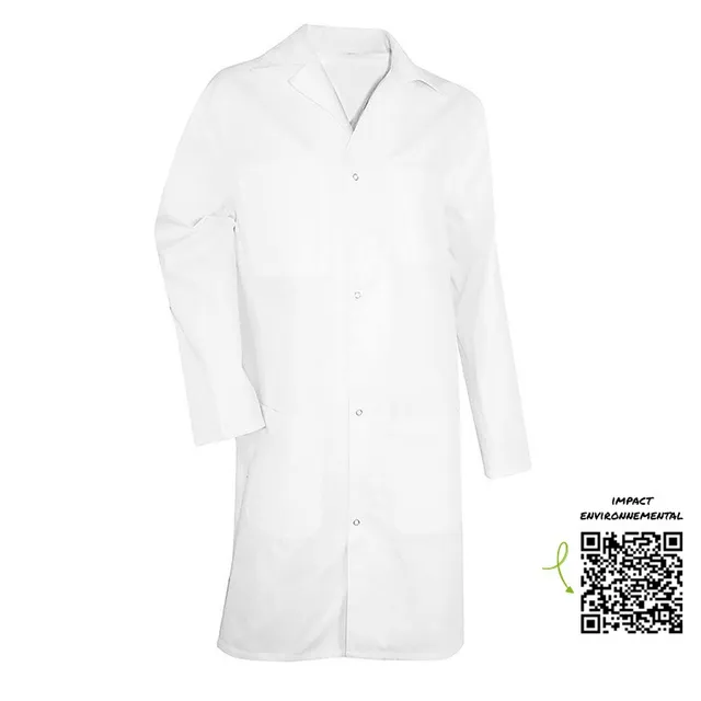 Safe Tool Services généraux blouse blanche L pressions 190 g/m²