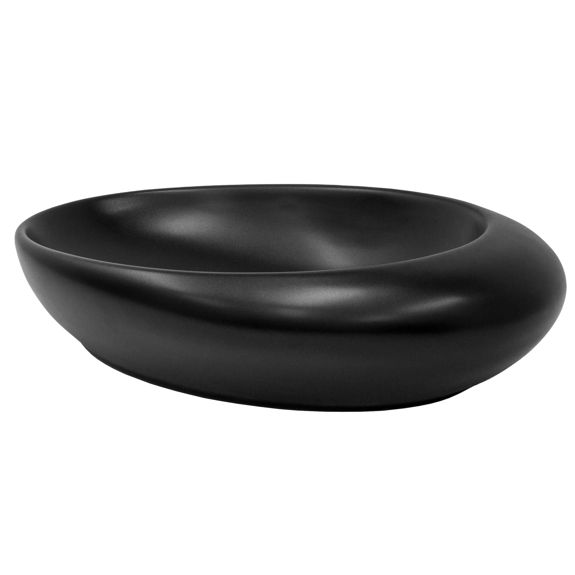 LuxeBath vasque ovale céramique blanche 585 mm sans vidage