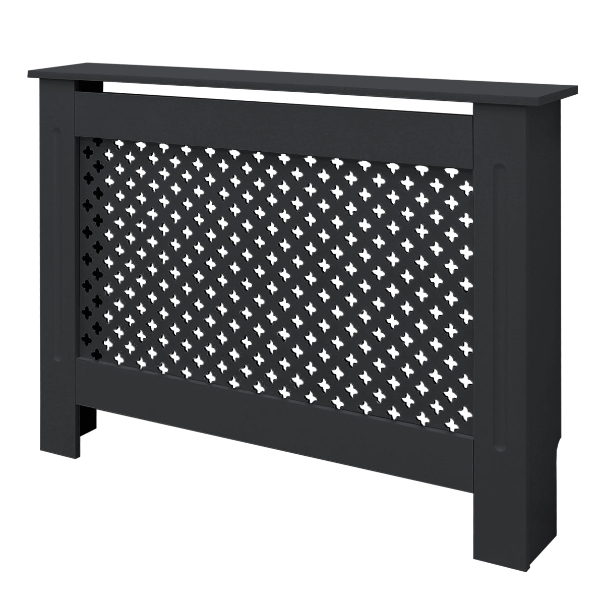 ECD Germany Heizungen cache radiateur MDF anthracite 112 cm