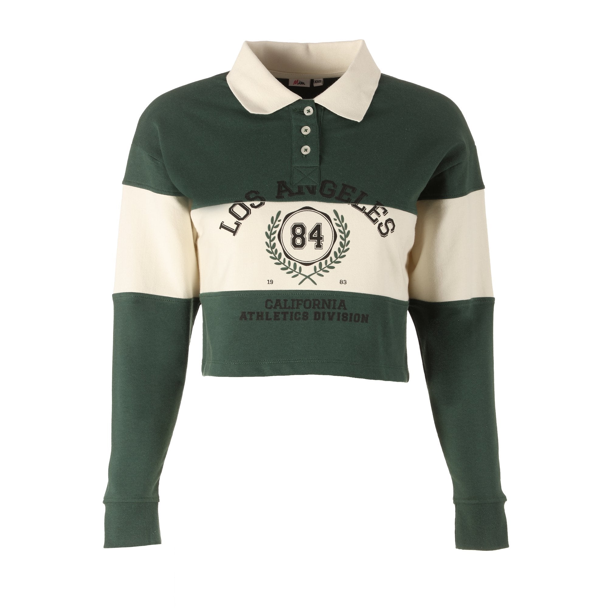 Stokomani Mode polo rayé vert femme