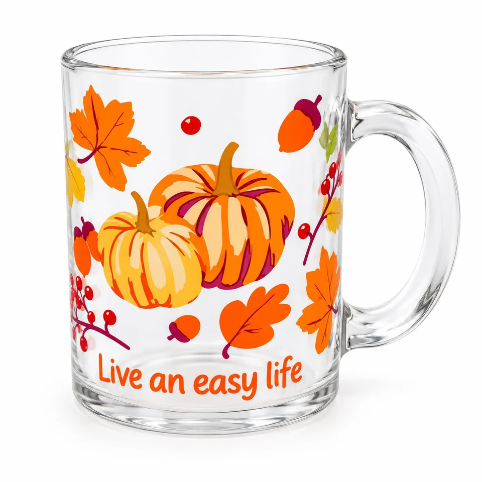 Stokomani Maison mug en verre avec anse Cook Keen 330 ml