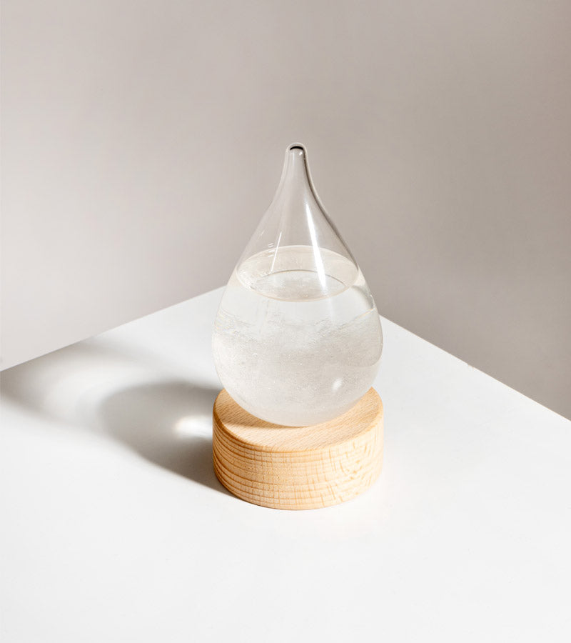 L'avant gardiste Baby Storm Glass météo verre décoratif