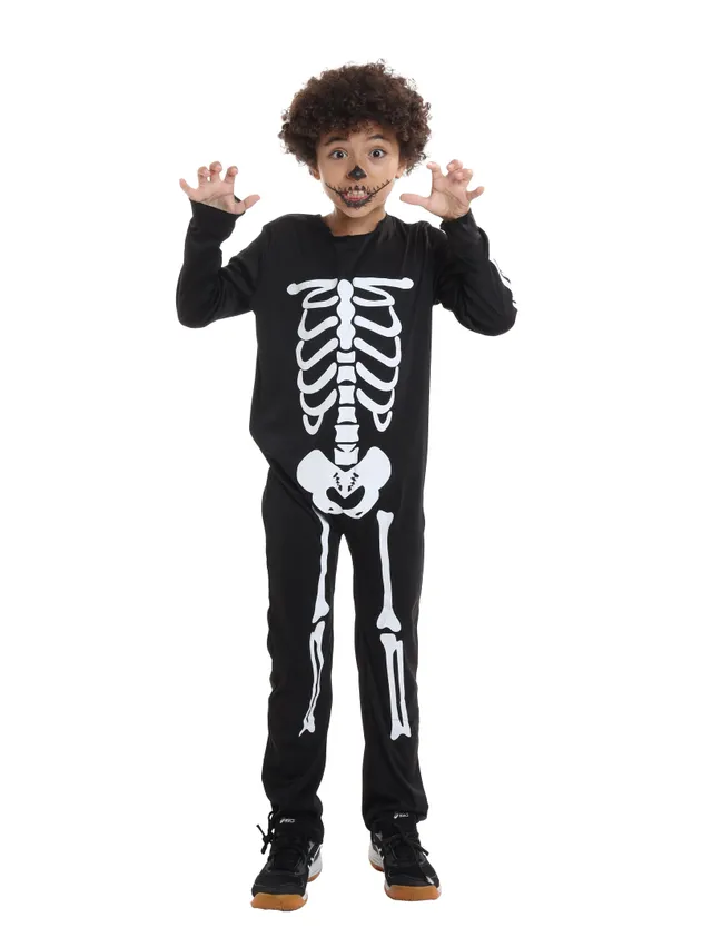 Déguisement Halloween garçon orange 4 à 12 ans