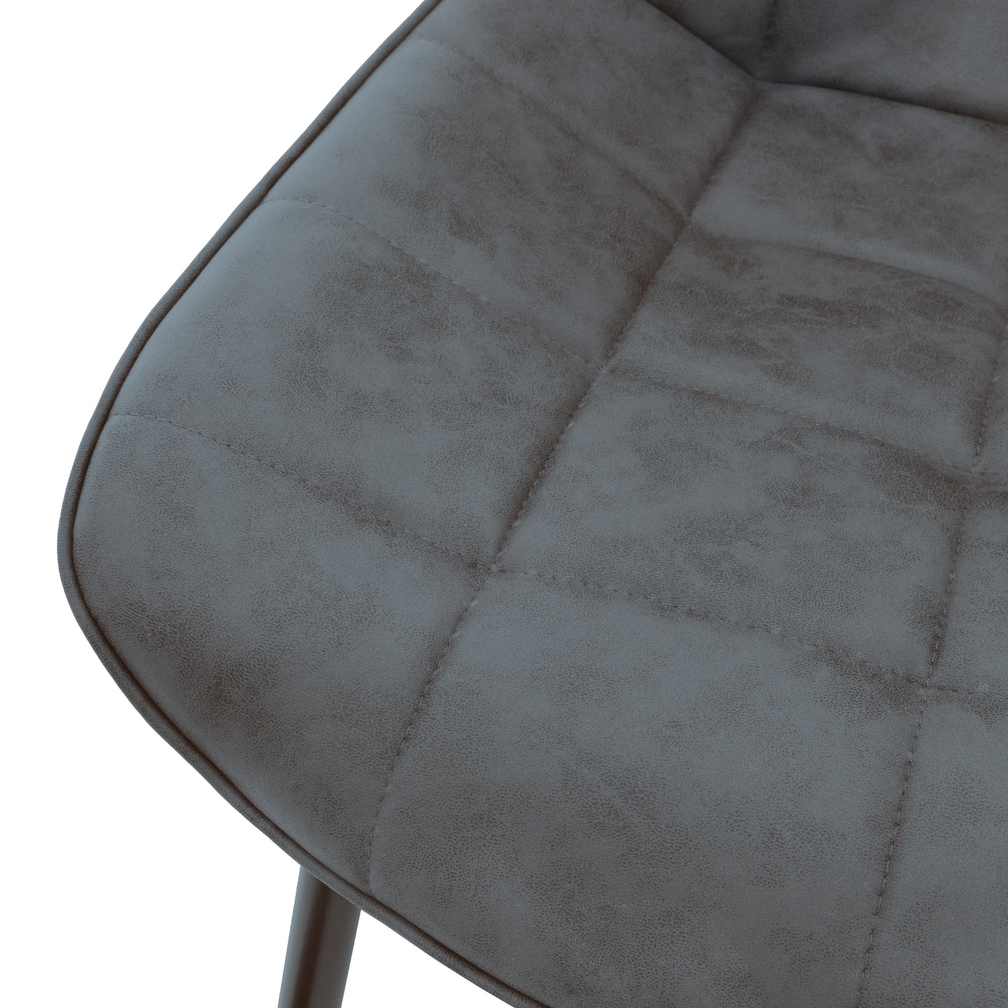 ML-Design Chaise salle à manger similicuir anthracite lot 4