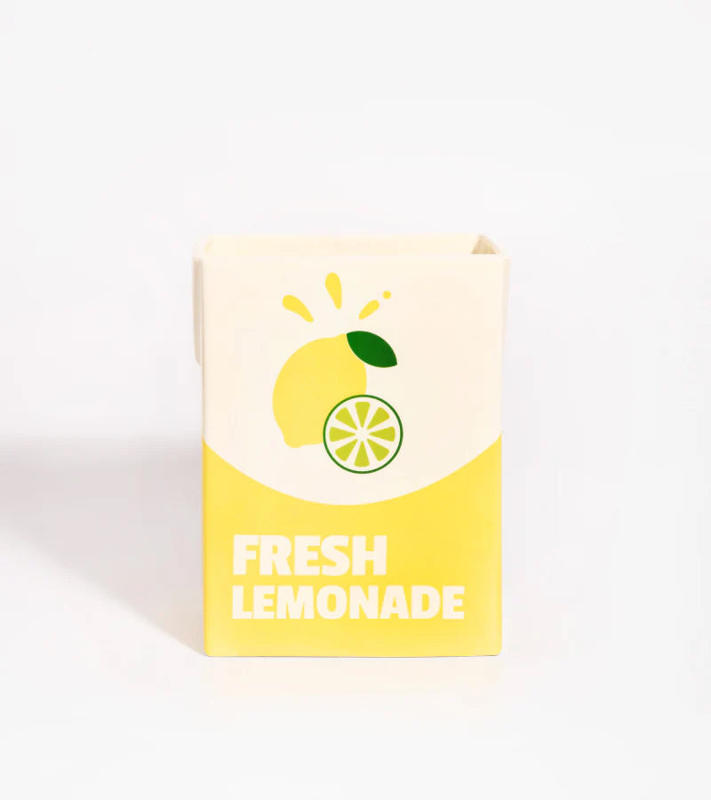 L'avant gardiste Vase Fresh Limonade brique déco pop