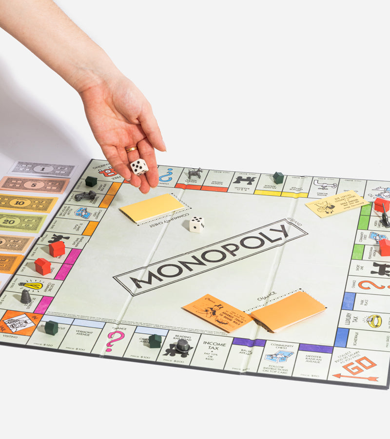 Monopoly Vintage Livre Edition jeu de société famille rétro