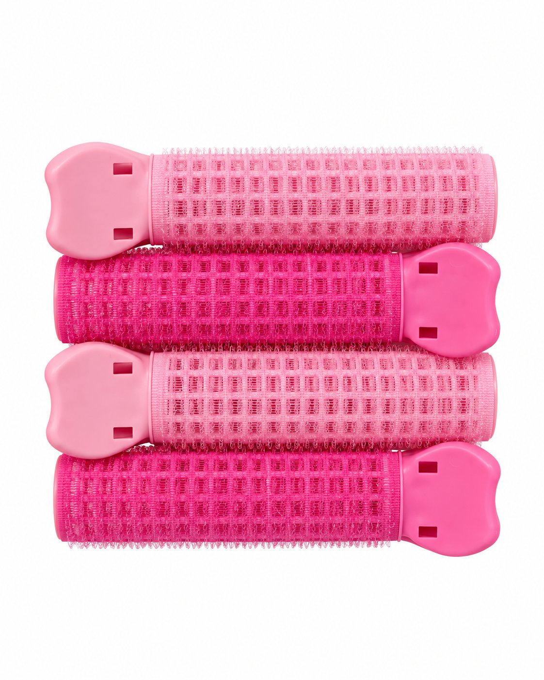Stokomani Lot 4 pinces volumisantes roses cheveux