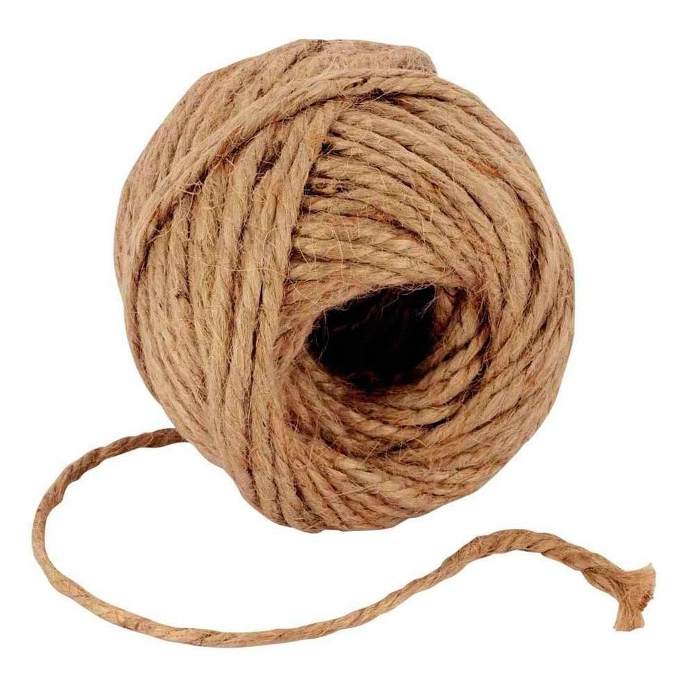 Shop-Story Maison ficelle jute naturelle 2 mm x 40 m brune