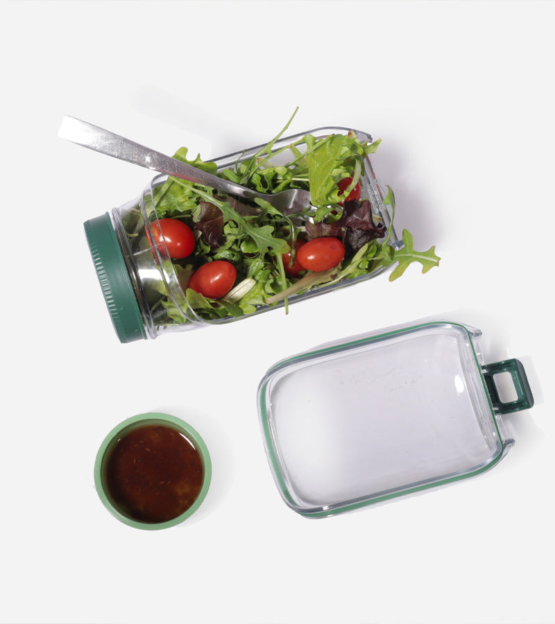 L'avant gardiste Lifestyle Fun capsule pour salade shaker repas bureau